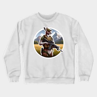 Tactical Kangaroo Crewneck Sweatshirt